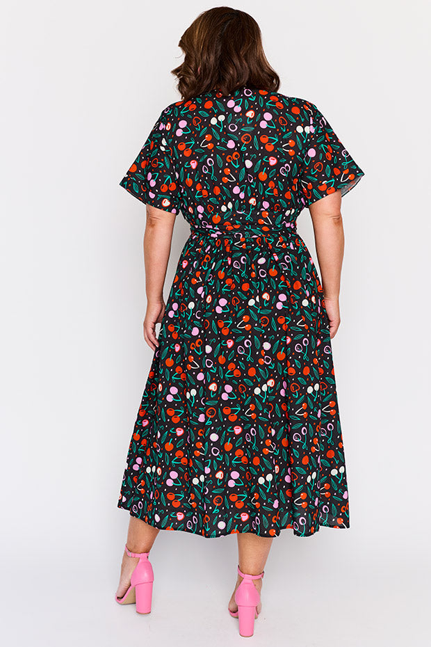 Angie Cherry Bloom Wrap Dress โ Cherry Bloom Wrap wrap dress