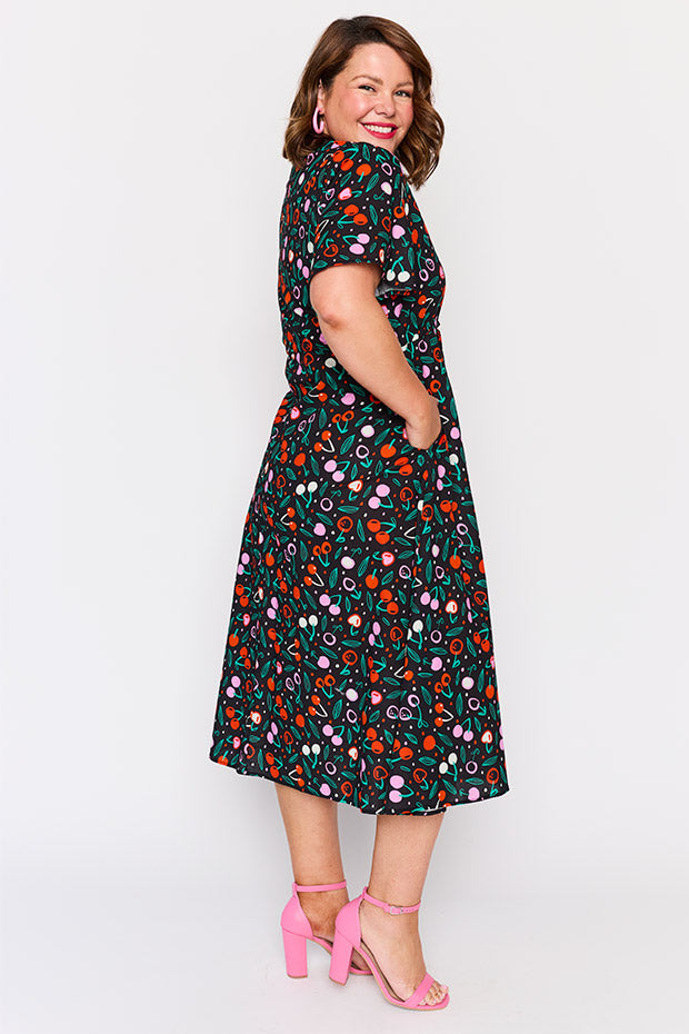 Marley Cotton Cherry Bloom Dress โ Cherry Bloom midi dress