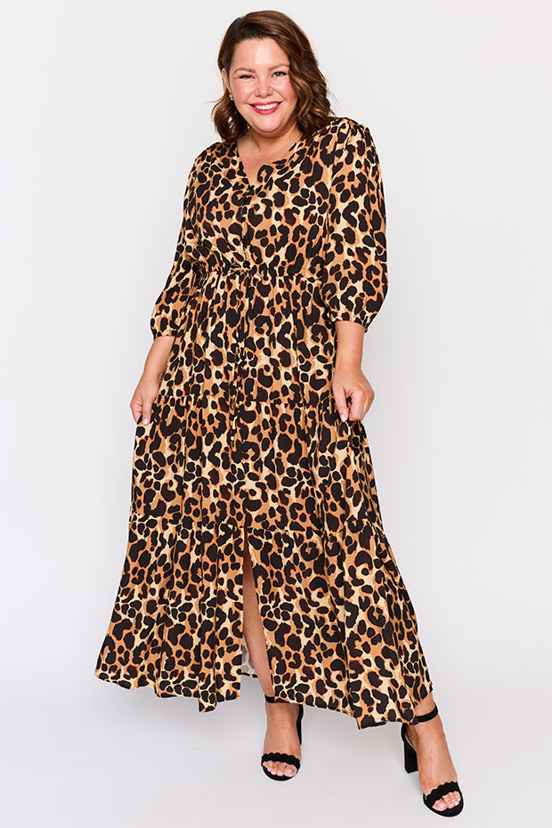 Adeline Coco Leopard Dress – Coco Leopard maxi dress