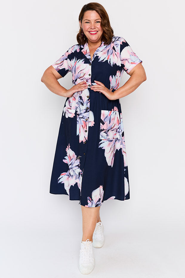 Florence Floral Memories Dress – Floral Memories midi dress