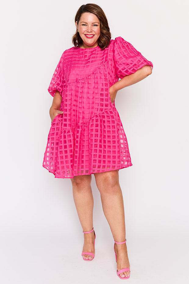 Mischa Pink Dress – Pink mini dress