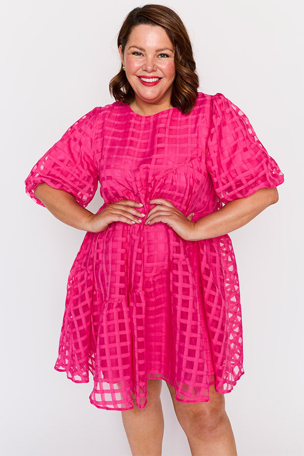 Mischa Pink Dress – Pink mini dress