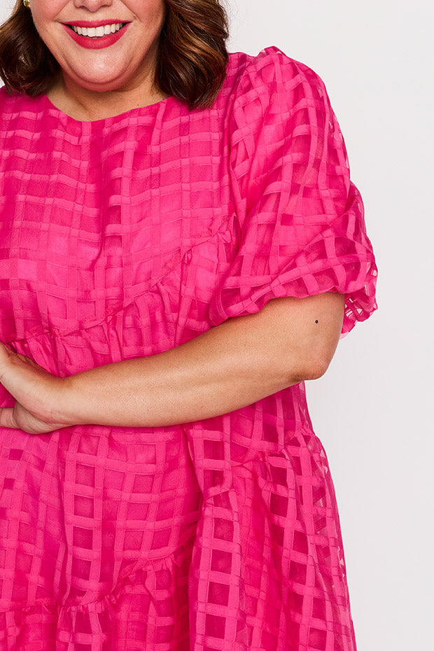 Mischa Pink Dress – Pink mini dress