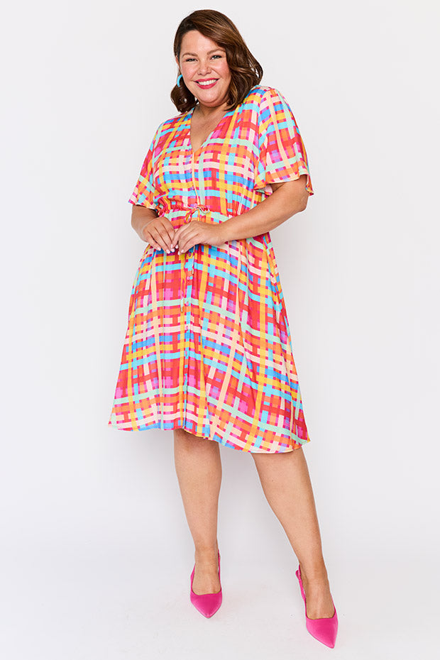 Jaz LPD Weave Dress โ LPD Weave knee length dress