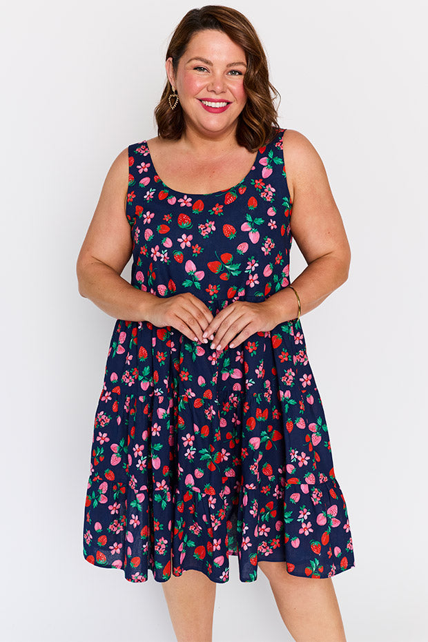 Dorothy Summer Berry Dress – Summer Berry mini dress