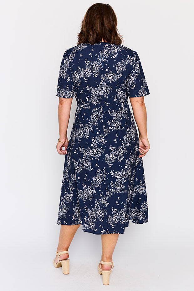 Marley Soft Clover Dress – Soft Clover midi dress