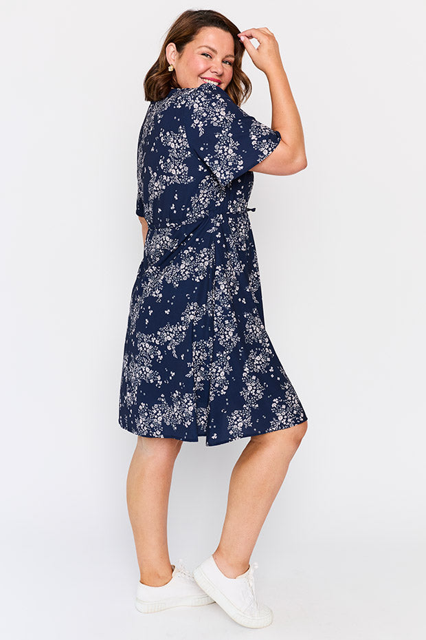 Siena Soft Clover Dress – Soft Clover knee length dress