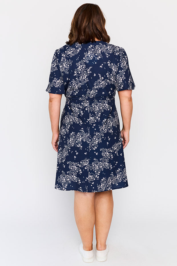 Siena Soft Clover Dress – Soft Clover knee length dress