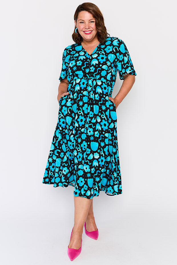 Michelle Stardust Florals Dress