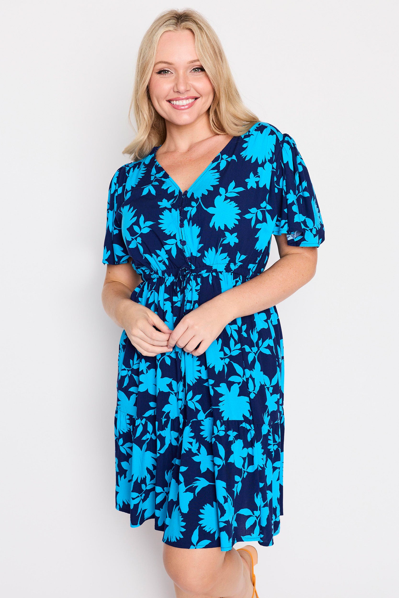 Remi Blue Ivy Dress โ Blue Ivy knee length dress