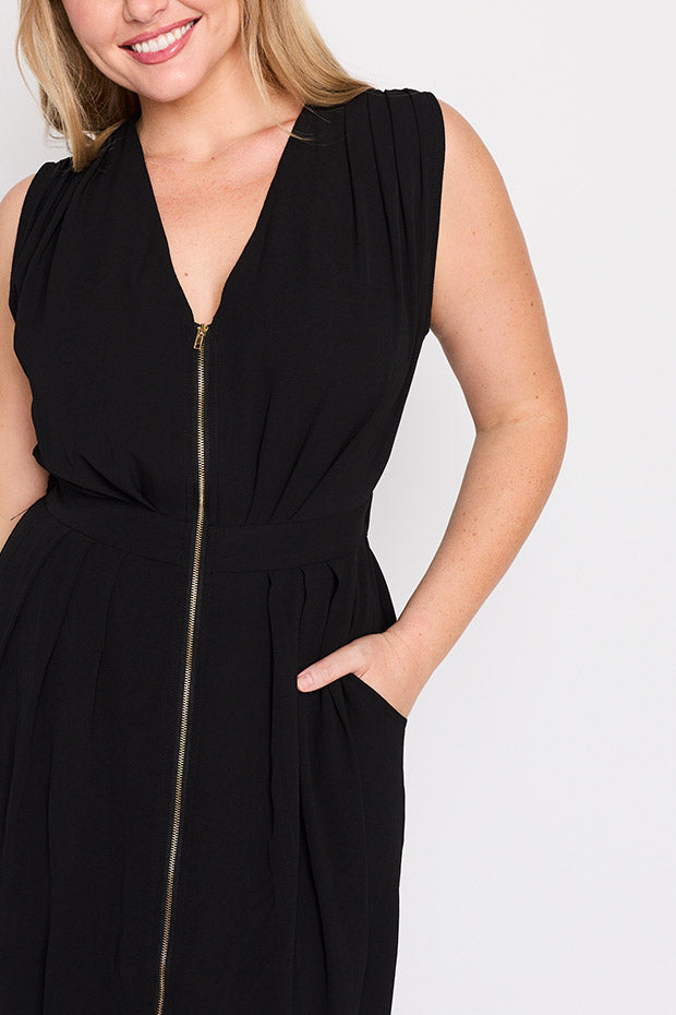Briana Black Dress – Black maxi dress