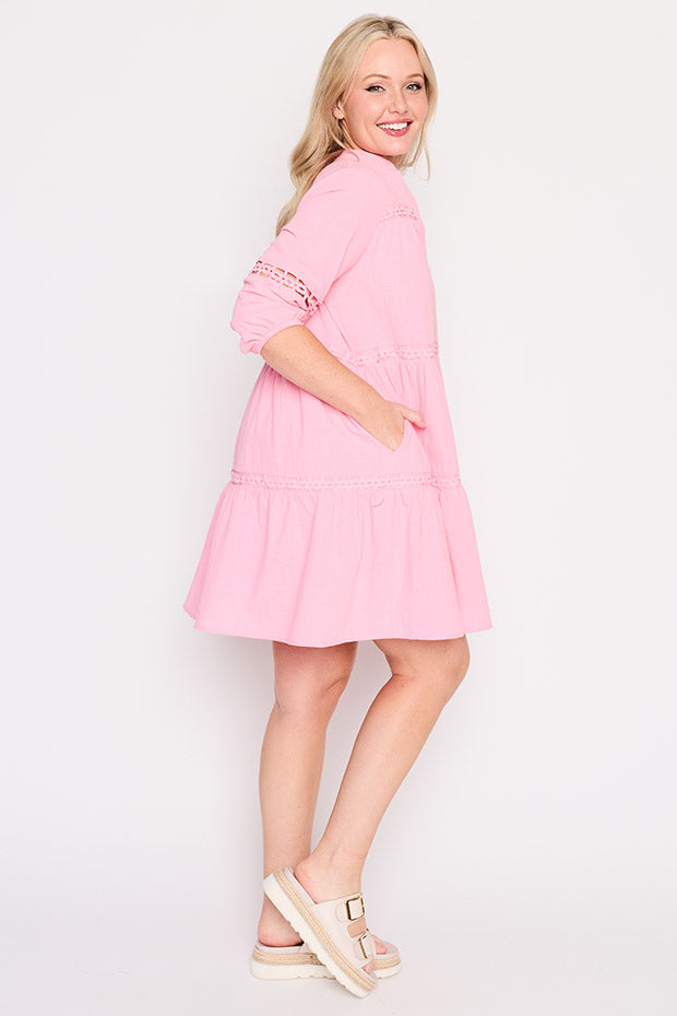 City Of Dreams Pink Dress – Of Dreams Pink mini dress