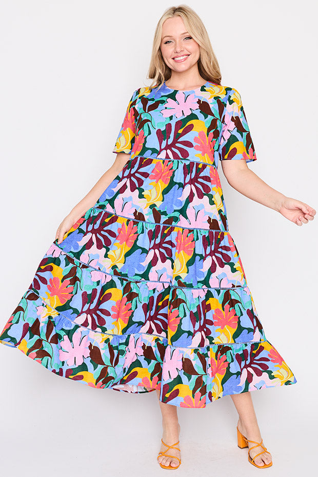 Aurelia Lilac Sky Dress – Lilac Sky midi dress