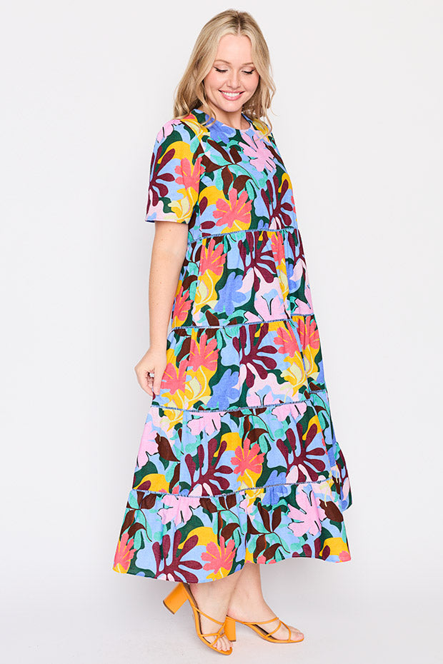 Aurelia Lilac Sky Dress โ Lilac Sky midi dress