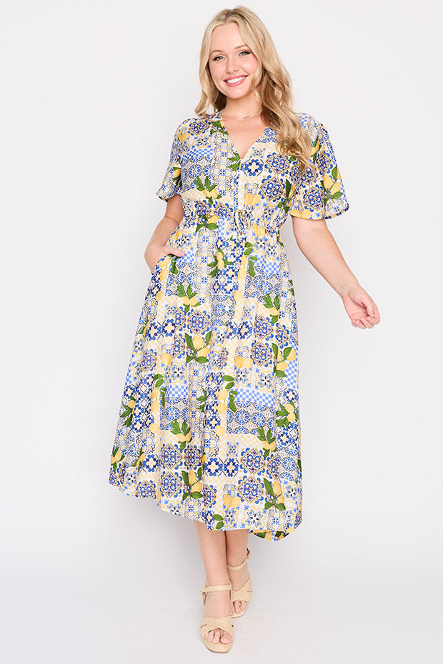 Mary Tuscan Sun Dress โ Tuscan Sun midi dress