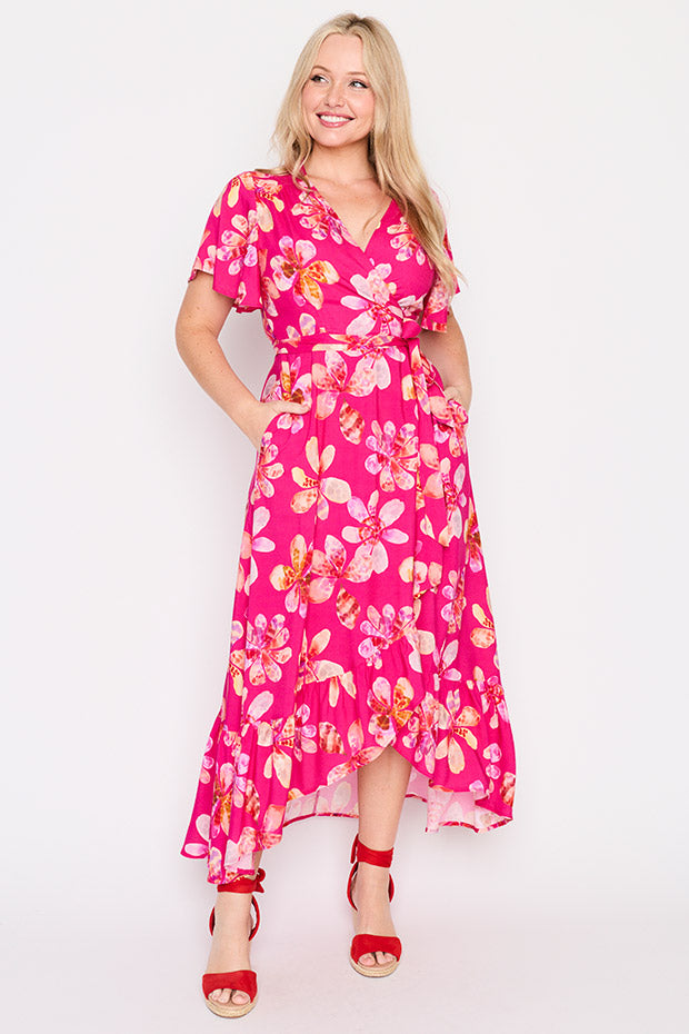 Cate Wild Daisies Wrap Dress – Wild Daisies Wrap wrap dress