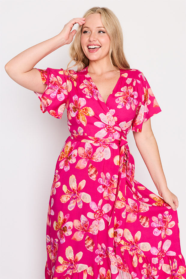 Cate Wild Daisies Wrap Dress – Wild Daisies Wrap wrap dress