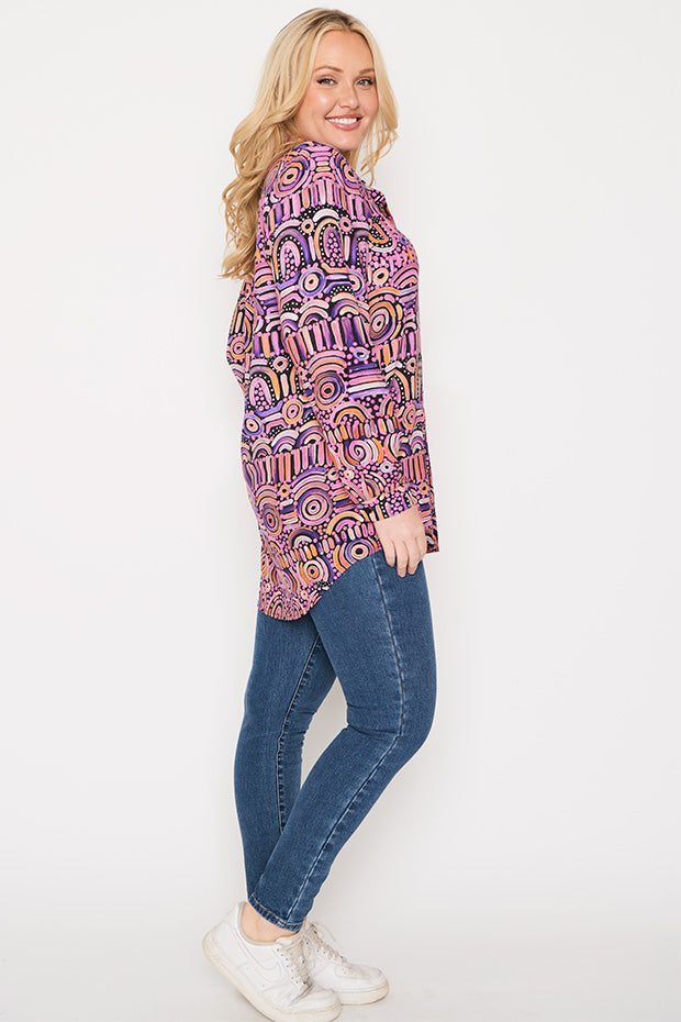 Tabetha Maramayart Shirt – Maramayart longline shirt
