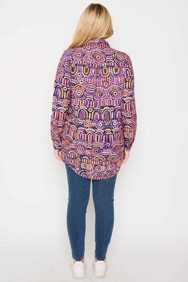 Tabetha Maramayart Shirt – Maramayart longline shirt