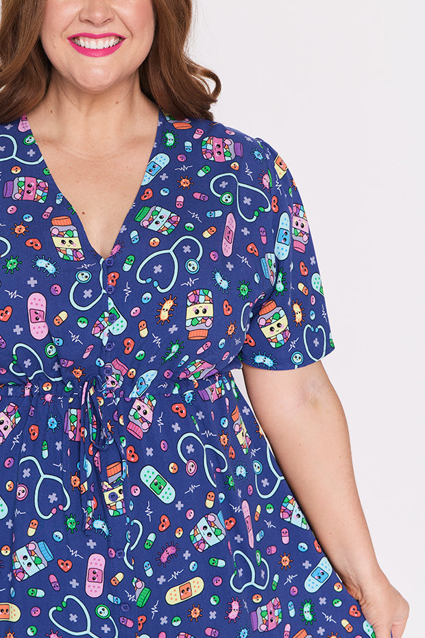Michelle Happy Health Dress – Happy Health midi dress