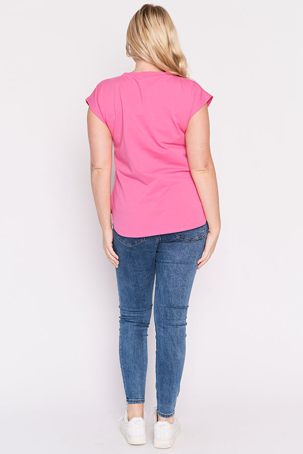 Milano Pink Top – Pink loose top