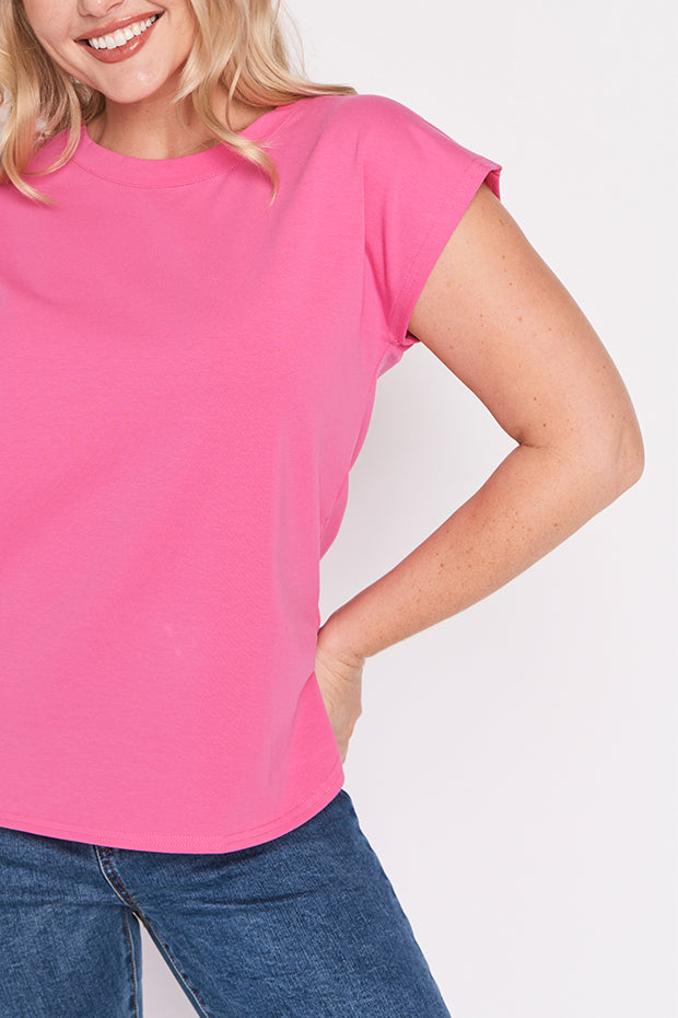 Milano Pink Top – Pink loose top