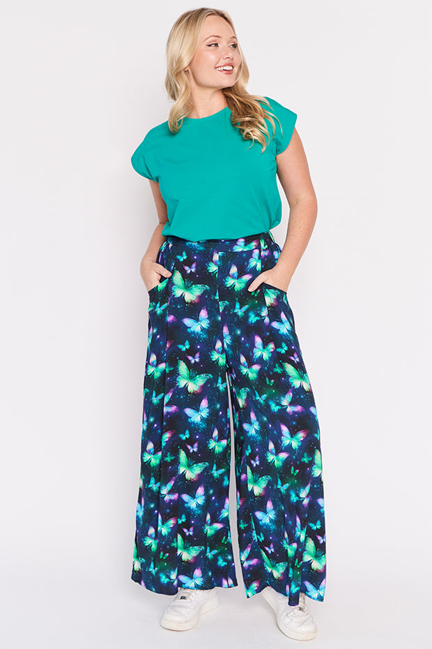 Xane Butterfly Aura Pant – Butterfly Aura wide leg pants