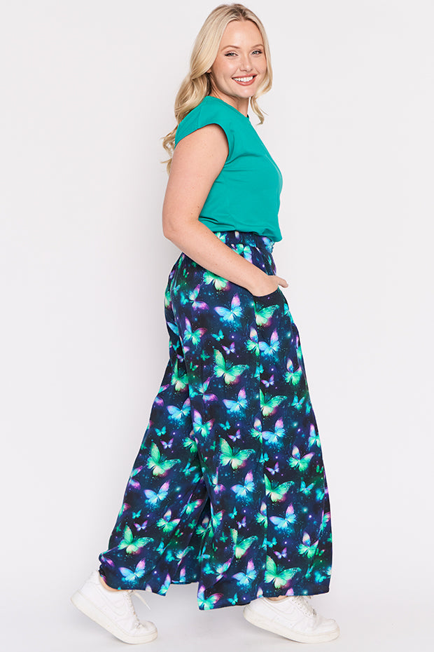 Xane Butterfly Aura Pant – Butterfly Aura wide leg pants