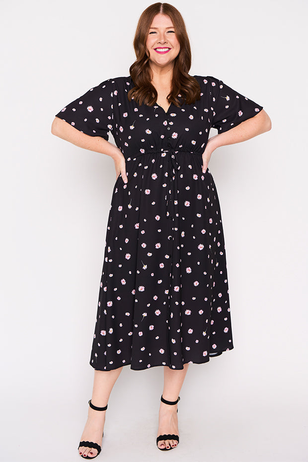 Marley Floating Daisy Dress – Floating Daisy midi dress