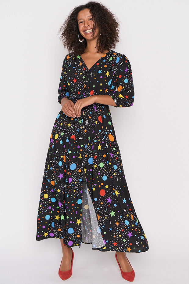 Adeline Galaxy Maxi Dress – Galaxy maxi dress