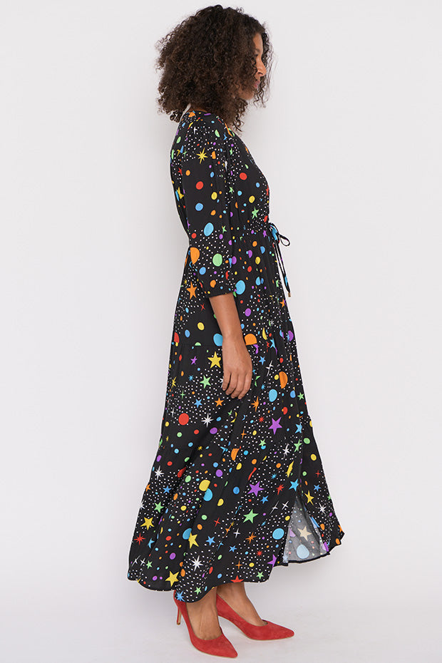 Adeline Galaxy Maxi Dress – Galaxy maxi dress