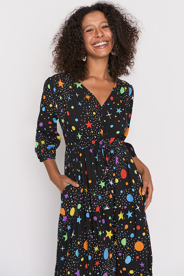 Adeline Galaxy Maxi Dress – Galaxy maxi dress