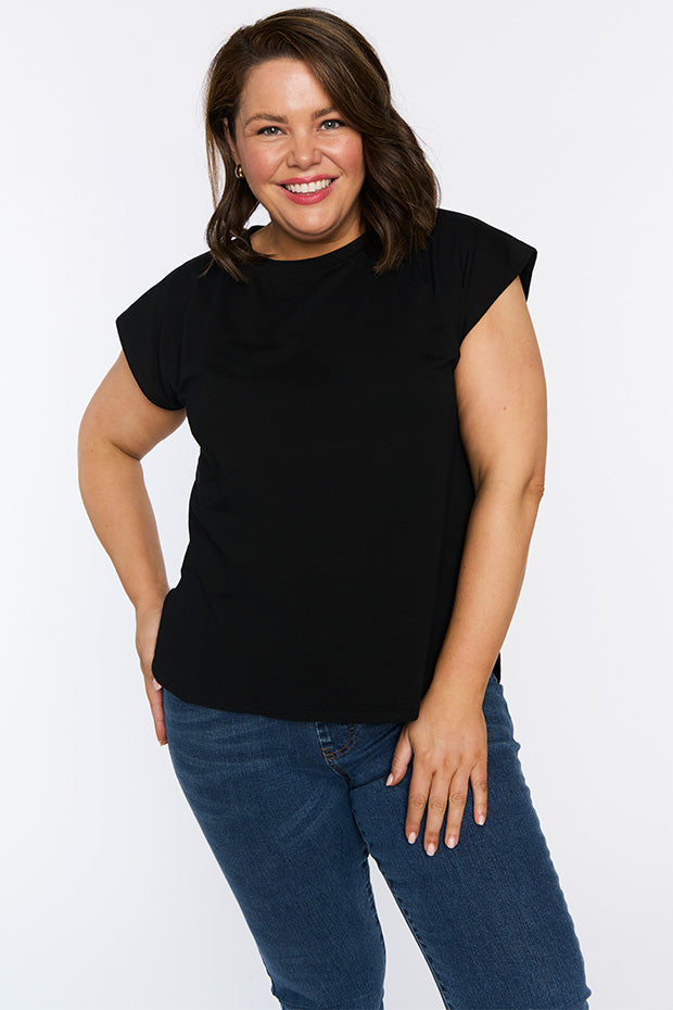Milano Black Top – Black loose top