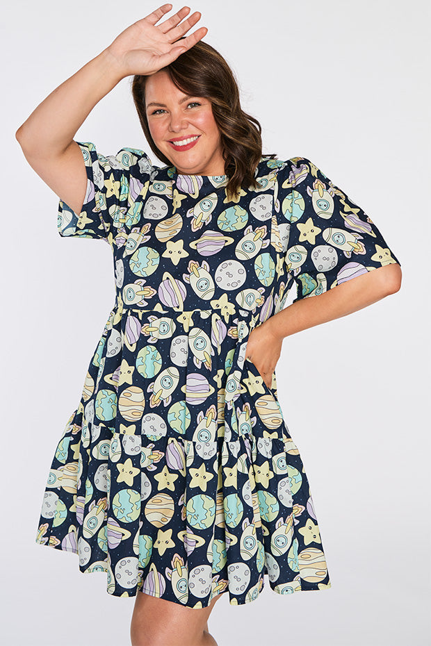 Isadora Out of Space Dress – Out of Space mini dress