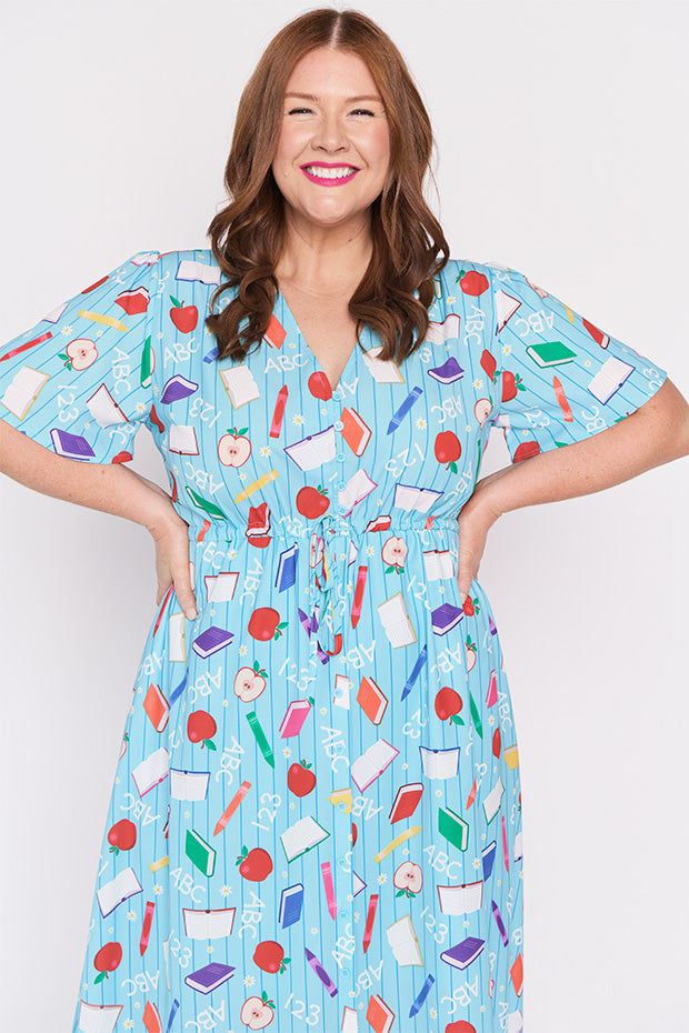 Marley Lets Learn Dress – Lets Learn midi dress
