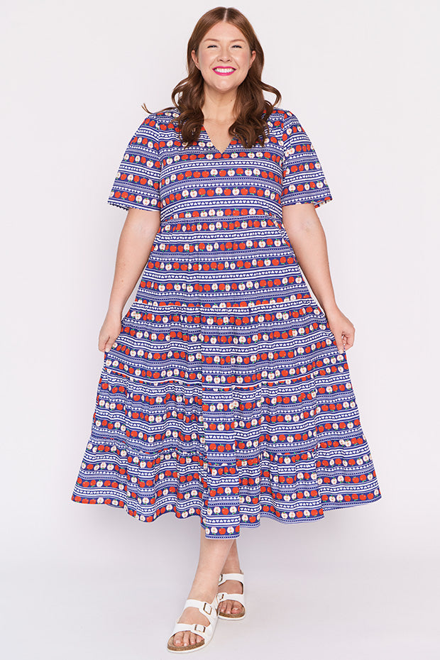Raleigh Adoring Apples Maxi Dress โ Adoring Apples midi dress