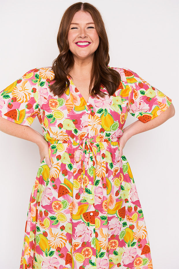 Marley Cotton Spring Fresh Dress โ Spring Fresh midi dress