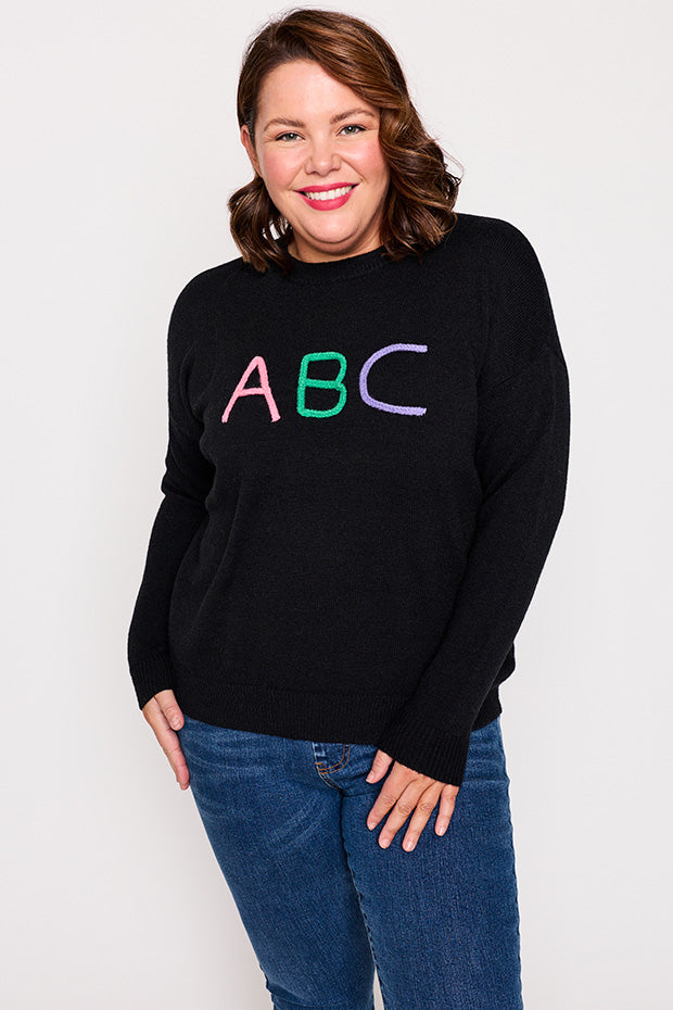 Playschool Black Knit â Black knit jumper