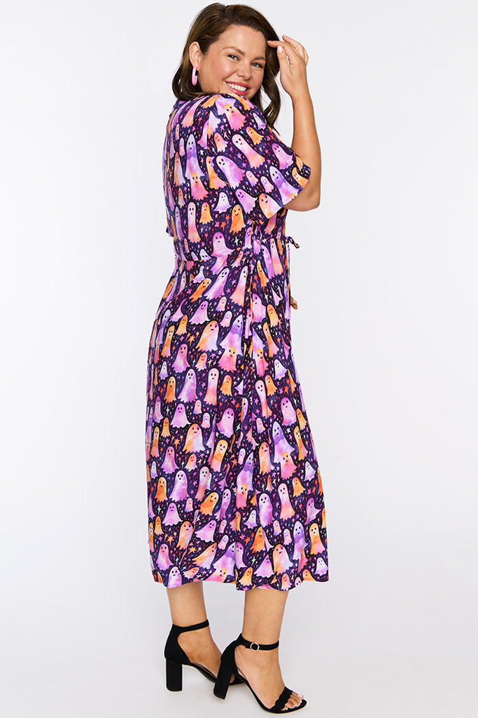 Michelle Happy Ghosts Dress – Happy Ghosts midi dress