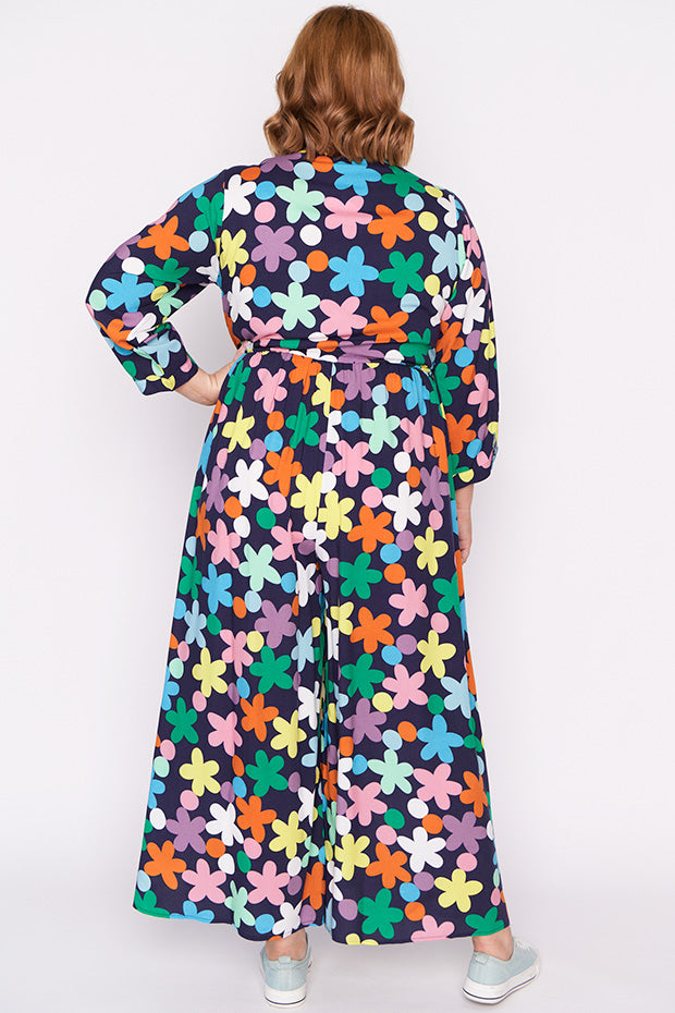 Judith Daisy Spot Long Sleeve Jumpsuit – Daisy Spot jumpsuit