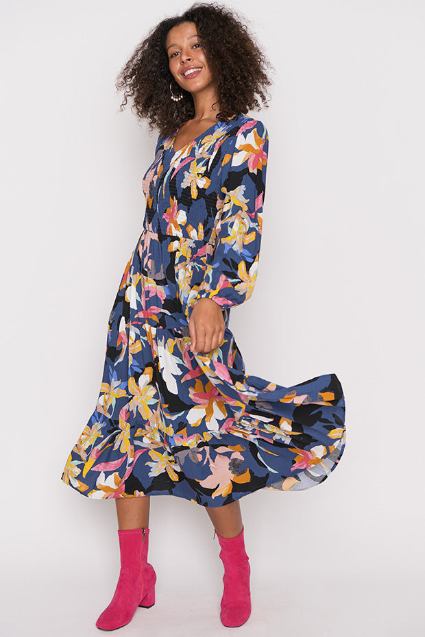 Maeve 80's Pop Midi Dress – 80's Pop Midi maxi dress