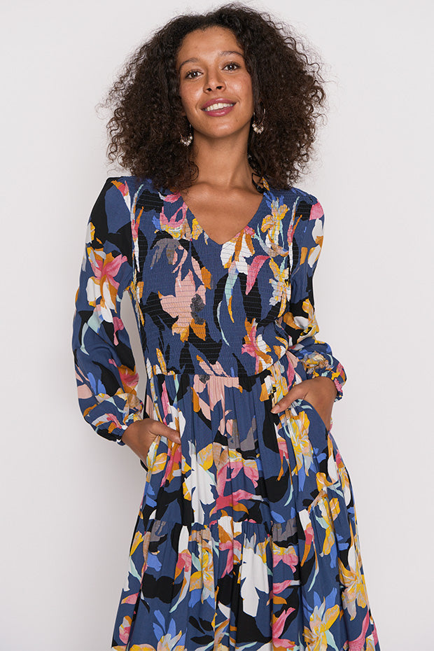 Maeve 80's Pop Midi Dress – 80's Pop Midi maxi dress