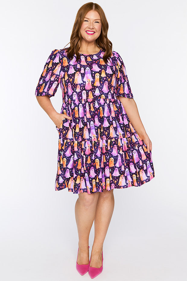 Izzie Happy Ghosts Dress – Happy Ghosts mini dress
