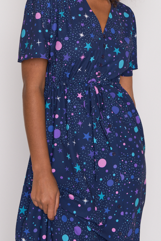 Marley Nebula Dress โ Nebula midi dress