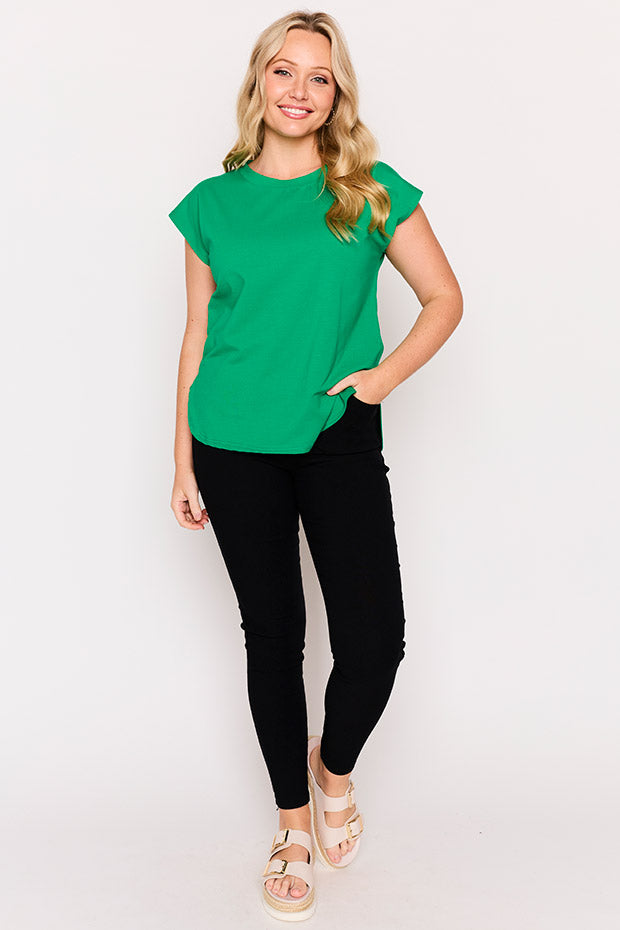 Milano Green Top – Green loose top