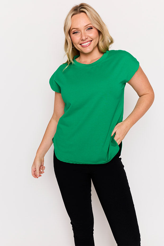 Milano Green Top – Green loose top