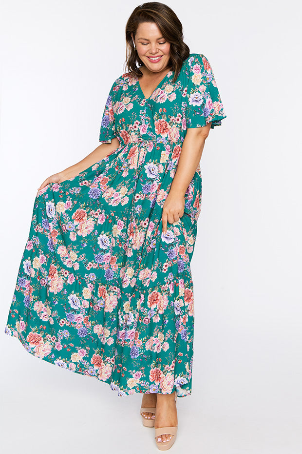 Alexia Vintage Bouquet Dress – Vintage Bouquet maxi dress