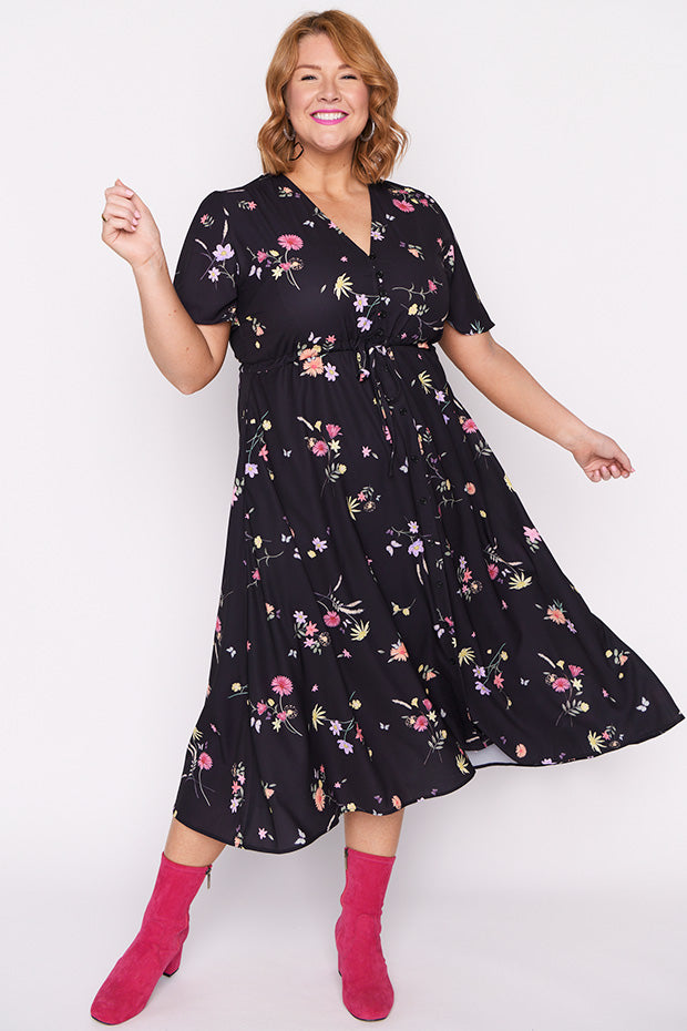 Marley Butterfly Meadow Dress – Butterfly Meadow midi dress