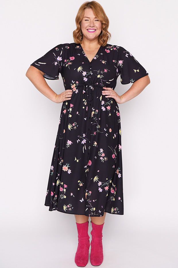 Marley Butterfly Meadow Dress – Butterfly Meadow midi dress
