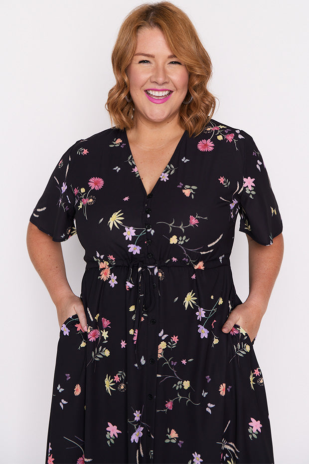 Marley Butterfly Meadow Dress – Butterfly Meadow midi dress